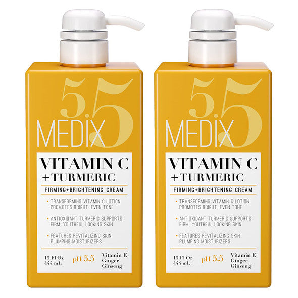 🟧 Medix 5.5 Vitamin C + Turmeric – Lait Éclat & Anti-Taches (444 ml)
