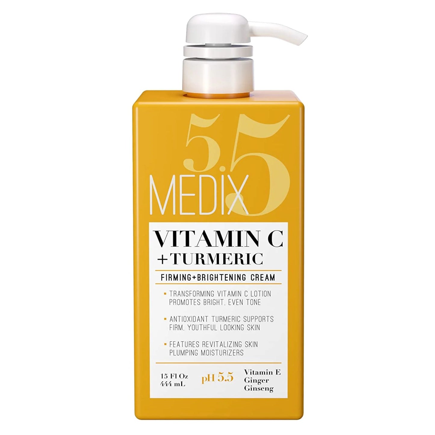 🟧 Medix 5.5 Vitamin C + Turmeric – Lait Éclat & Anti-Taches (444 ml)